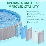 Yaheetech PVC Foldable Pet Pool 160x30cm Extra Large Dogs Cats Indoor Outdoor view 4