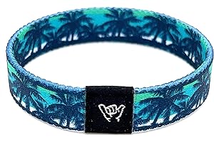 Hang Loose Bands - Southwestern Bracelet for Men, Women & Teens - Comfy Tribal Print and Boho - Western Style Reversible Wristband