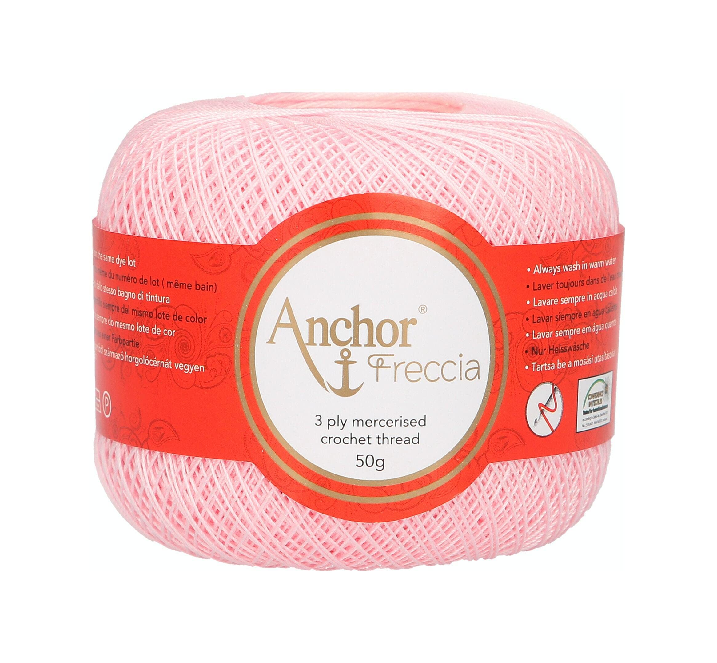 Anchor 4771020 00048 Yarn, Cotton, Pink — image 1