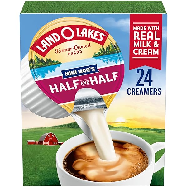 LAND O LAKES HALF AND HALF UHT-PROCESSED CREAMER, 24 COUNT