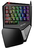 Programmable Gaming Keypad, aLLreLi T9 Plus Mechanical Keyboard Gameboard with 29 Programmable Keys and RGB LED Backlit