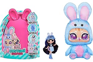 L.O.L. SURPRISE! LOL Surprise Tweens Costume Fashion Doll Aya Cherry with Inflatable Blue Bunny Pet Costume & Multiple Surprises Including Fabulous Fashions & Accessories Great Gift for Kids Ages 4+