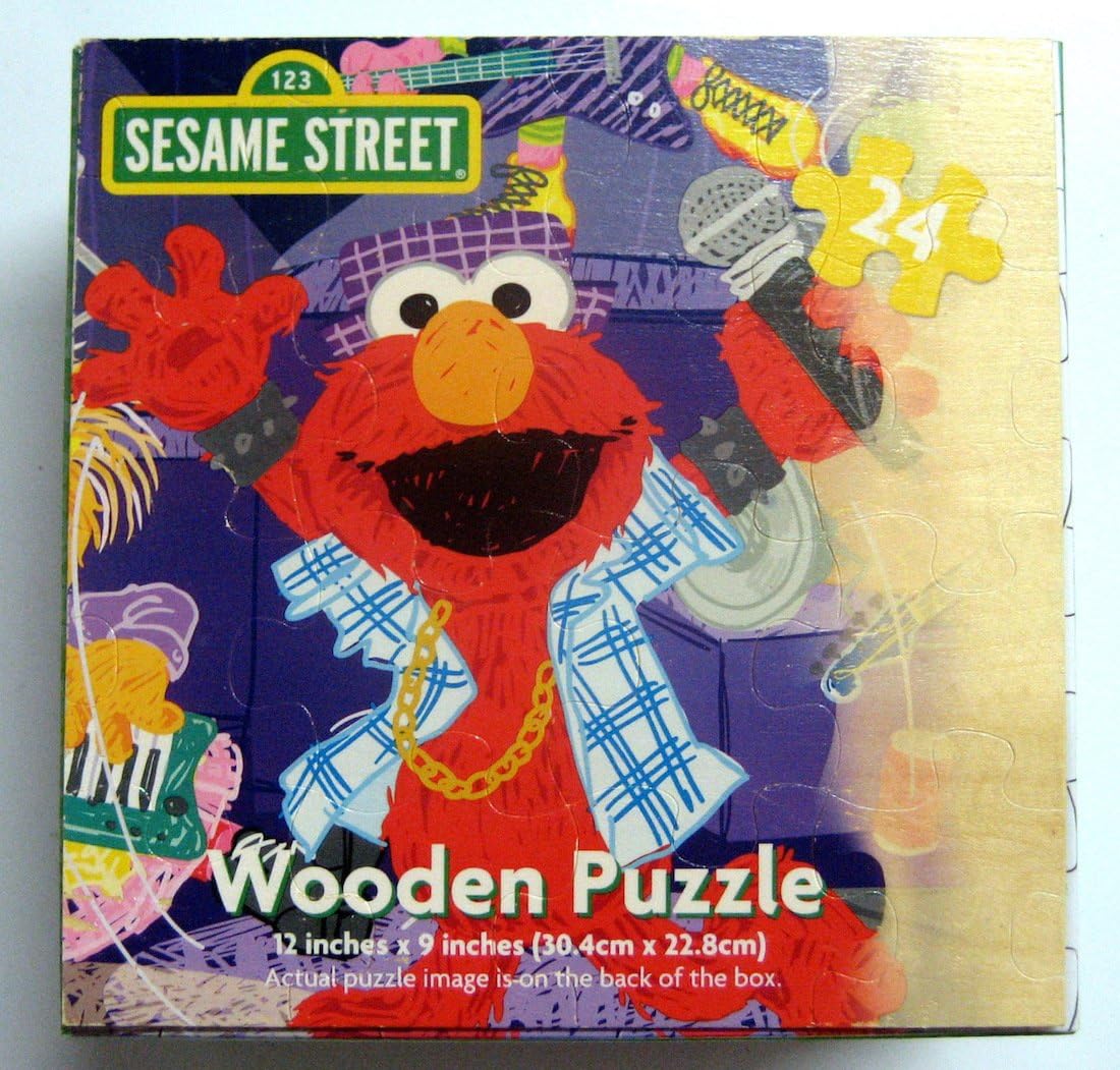 sesame street wooden puzzles