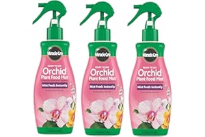 Miracle-Gro Ready to Use Orchid Plant Food Mist, Indoor Orchid Plants, 8 oz, 3-Pack
