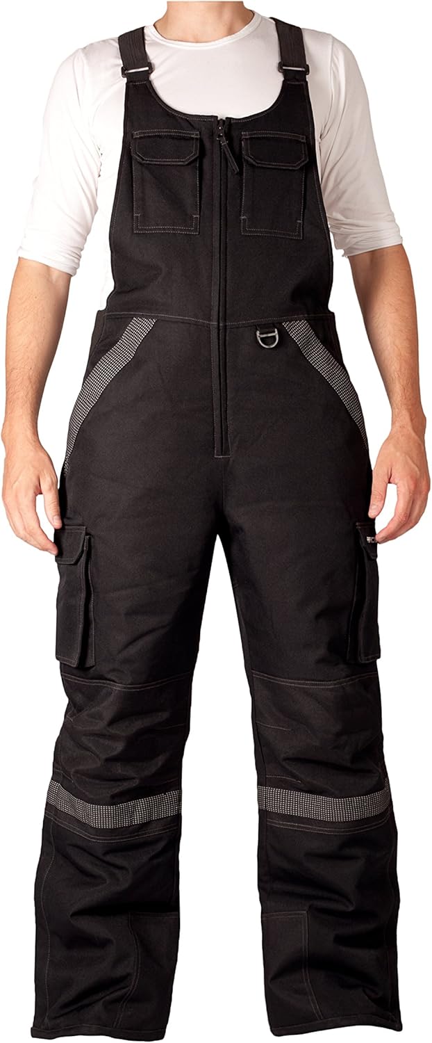 Arctix Men's Tundra Ballistic Bib Overalls With Added Visibility : Clothing