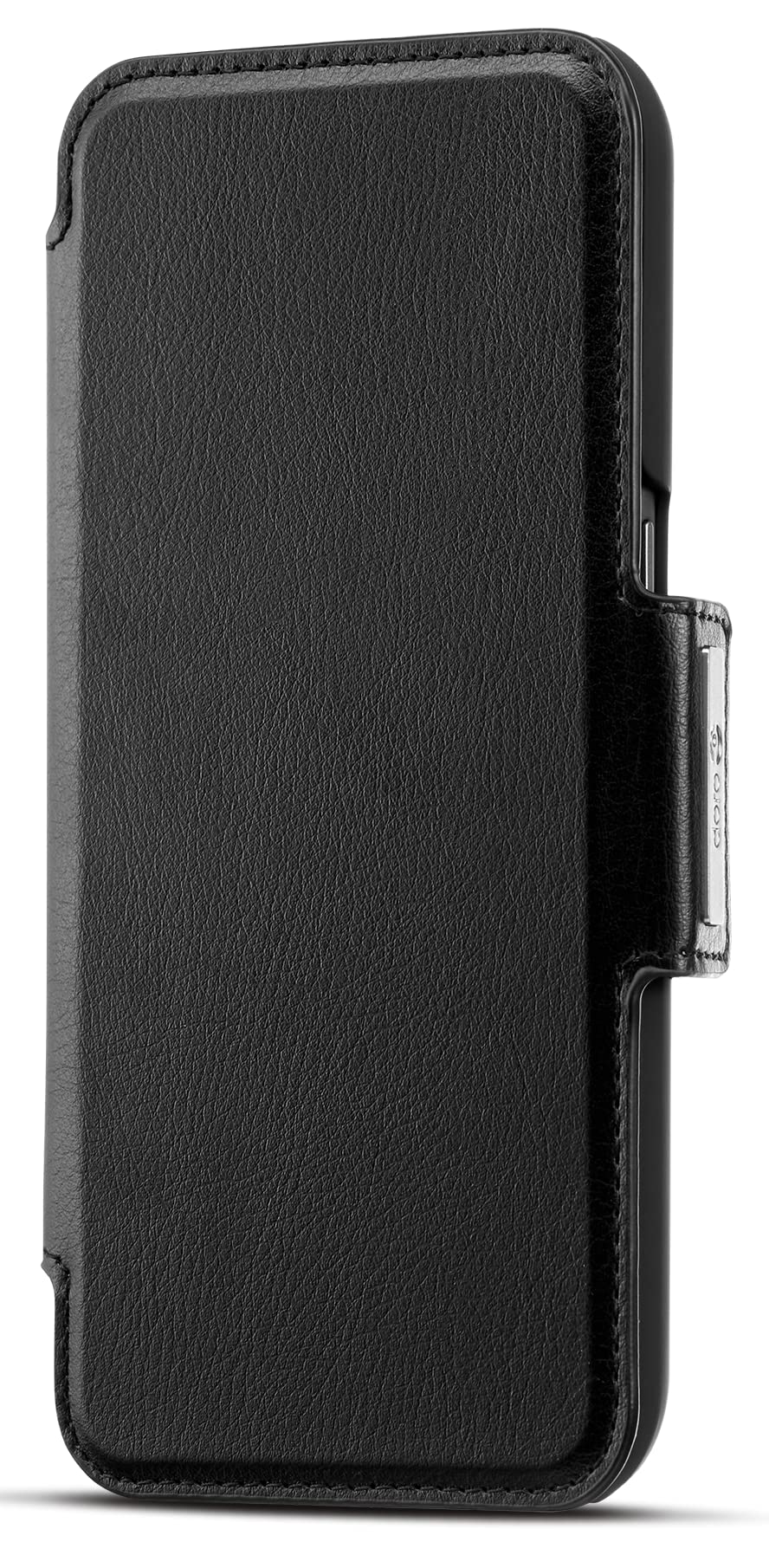 Doro - Wallet Case 8100 Smartphone - Card Slots - Secure Closure - Easy Charging - Black