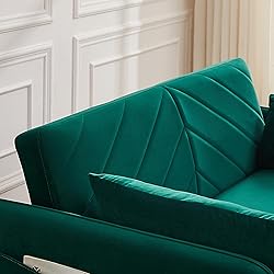 55-inch Loveseat Pull Out Sofabed ,Modern 3 in 1