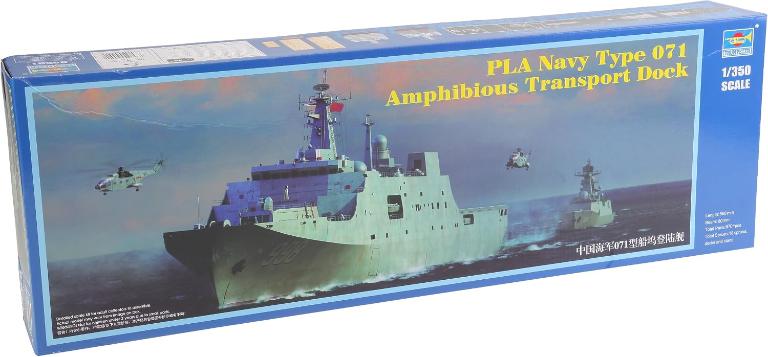 Trumpeter Kit includes more than 870 parts, Various