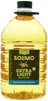 Amazon Brand - Solimo Extra Light Olive Oil, 5L