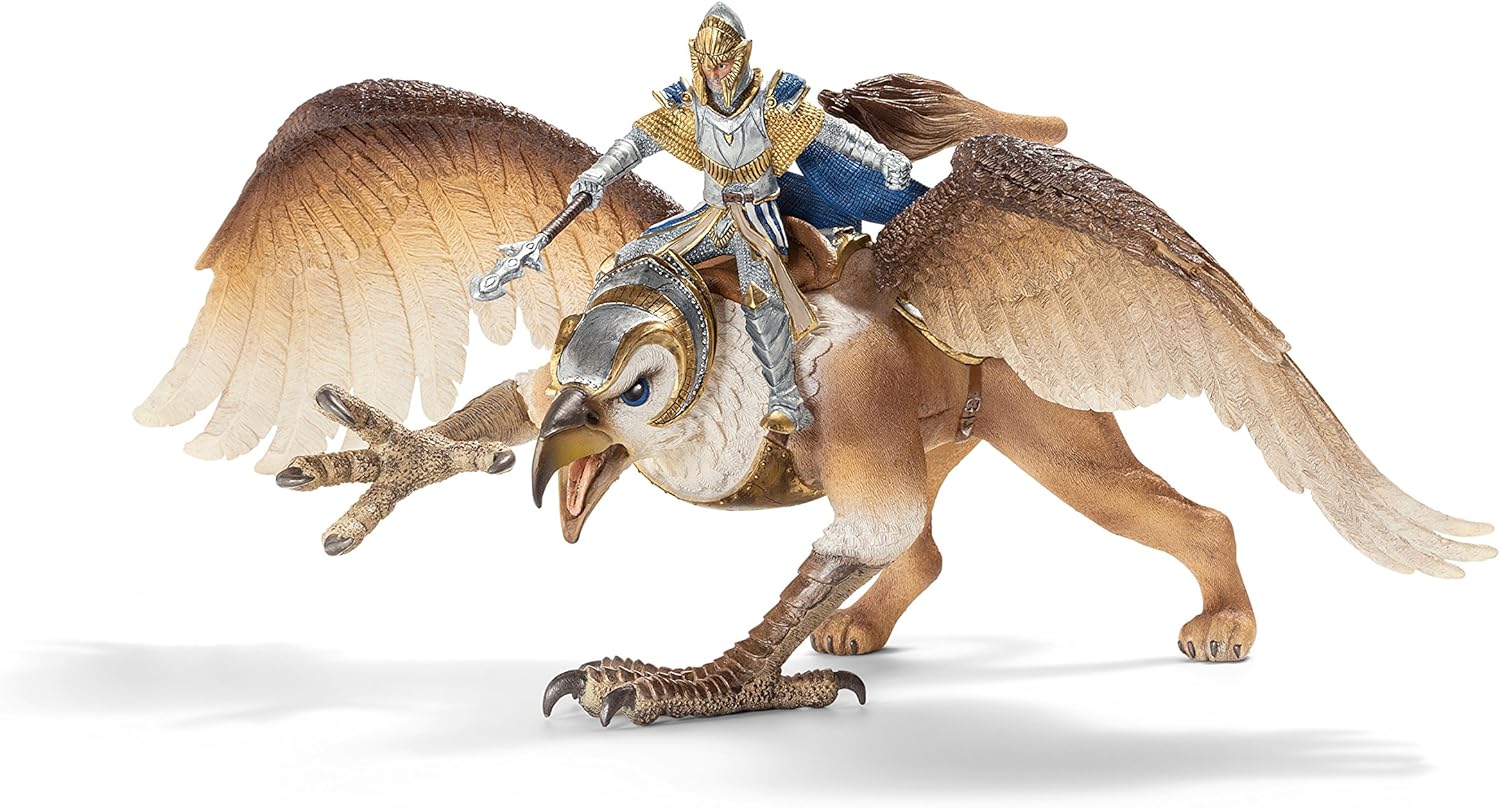 Schleich - Figura Jinete del Grifo (70107): Amazon.es ...