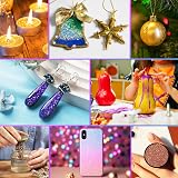 Halobios Glitter 48 Colors Extra Fine Set 576g Craft Nail Body Resin Slime view 3