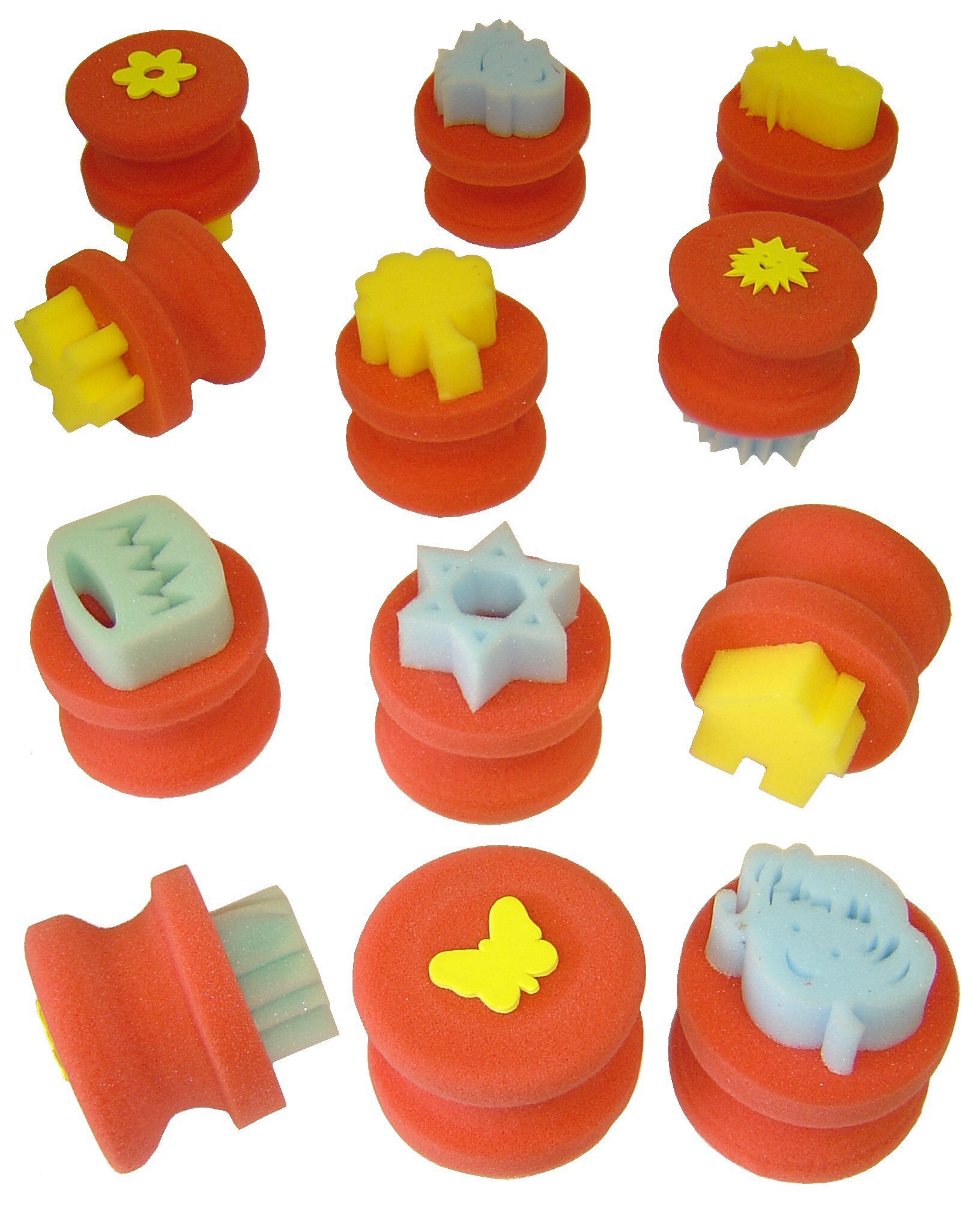 Major Brushes Large Foam Dabbers Pack of 12