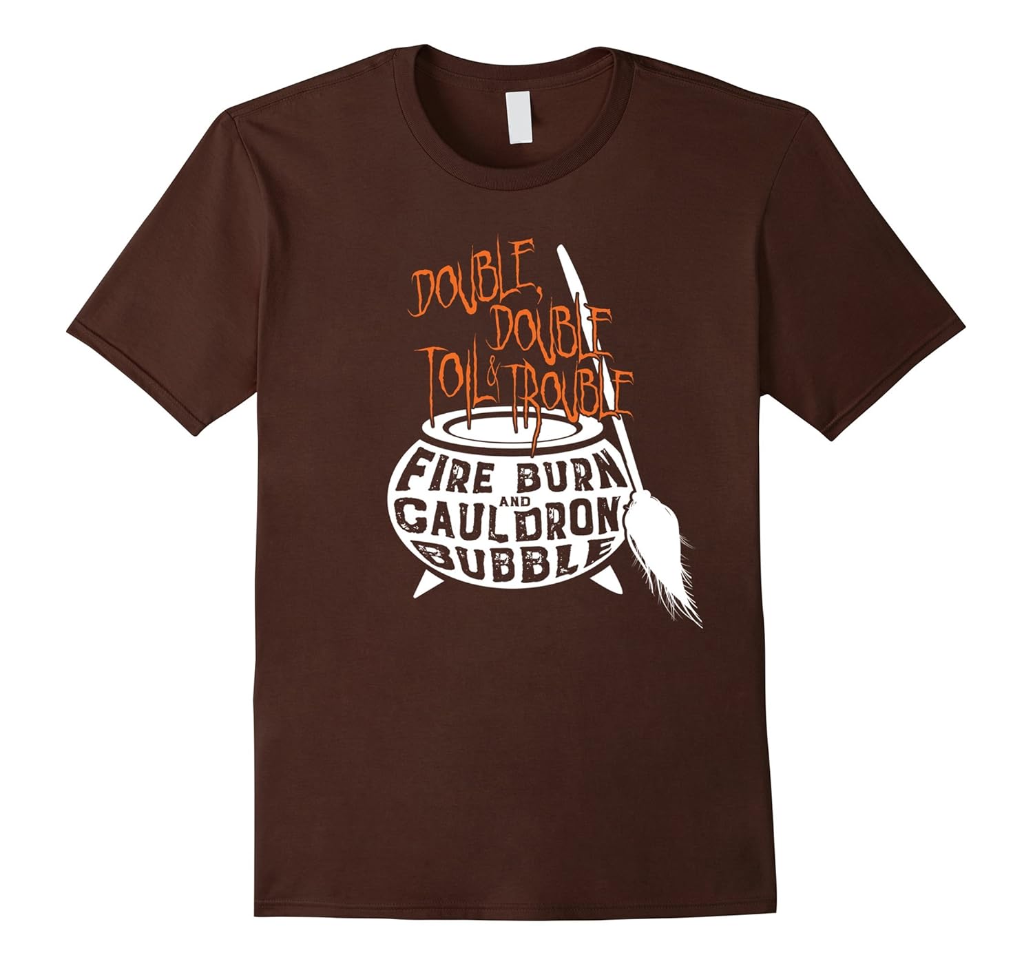 Double, Double Toil & Trouble Shakespeare Halloween T-Shirt-Rose