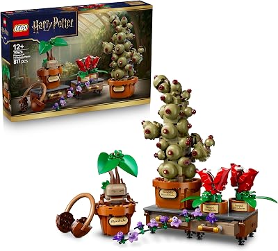 Harry Potter Schloss Hogwarts: Kräuterkunde-Pflanzen 76474