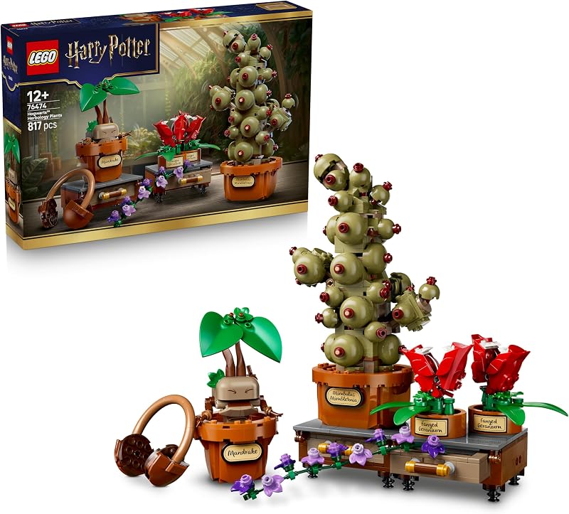Harry Potter Schloss Hogwarts: Kräuterkunde-Pflanzen 76474
