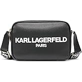 KARL LAGERFELD womens Maybelle Solid Crossbody With Logo