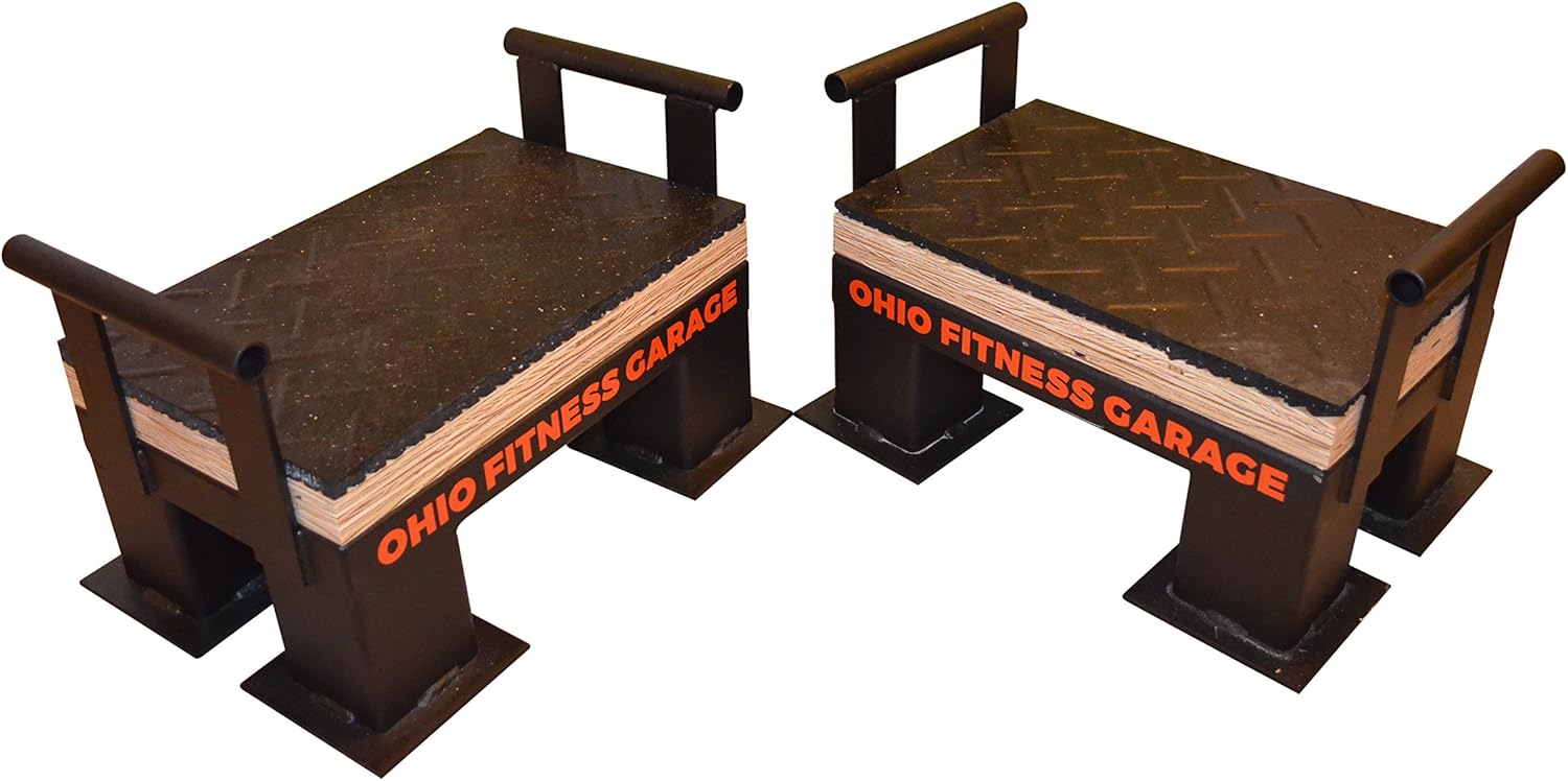 Ohio Fitness Garage OFG Metal Deadlift Pulling Block Jack