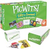 MindWare PicWits, Funny Quick Wit Picture Captioning Card Game, Quick 30-Minute Game Play, Ages 5 and up - Silly &amp; Sweet