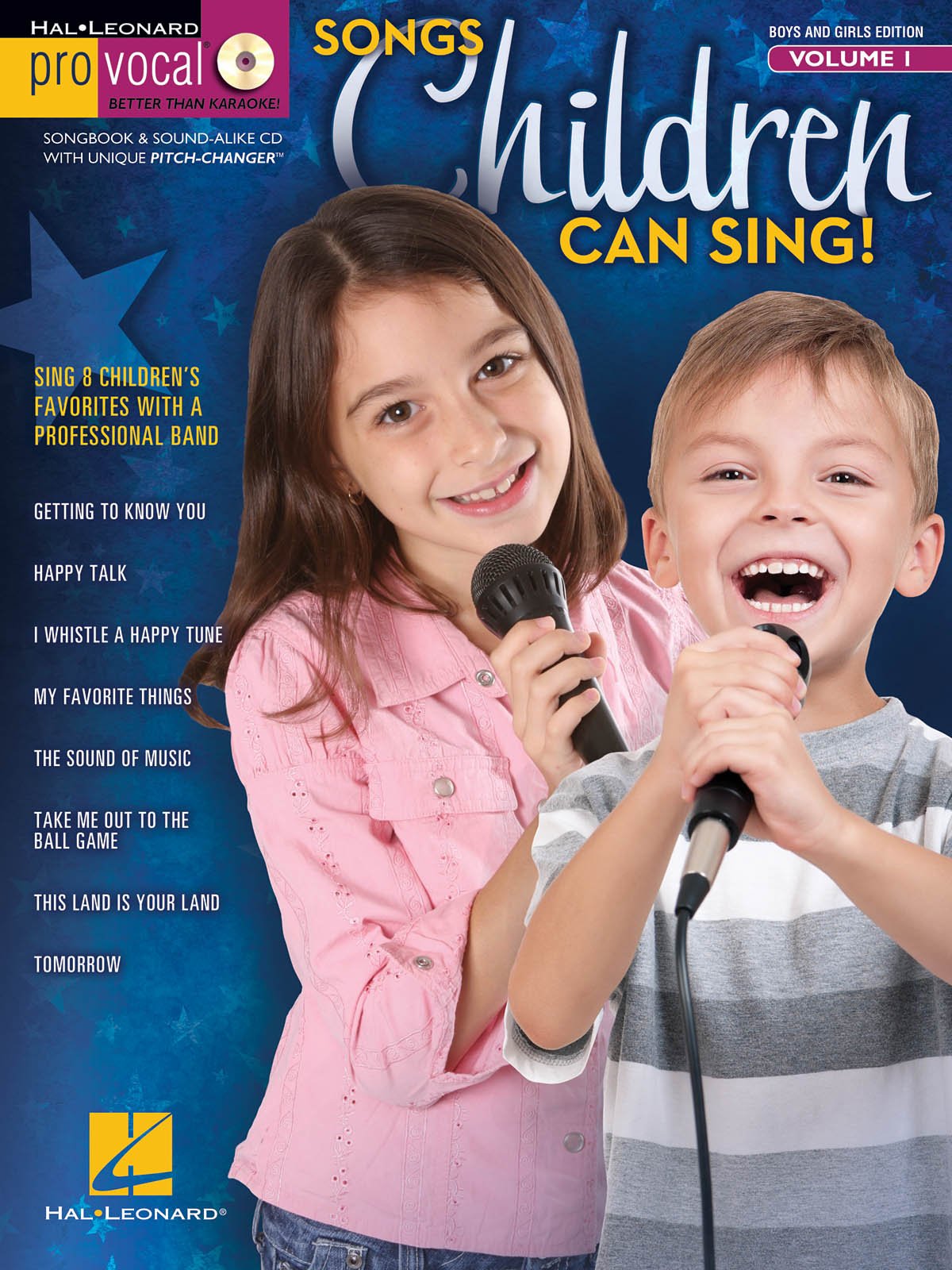 Pro Vocal Boys' & Girls' Edition Volume 1: Songs Children Can Sing! (Hal Leonard Pro Vocal (Numbered))