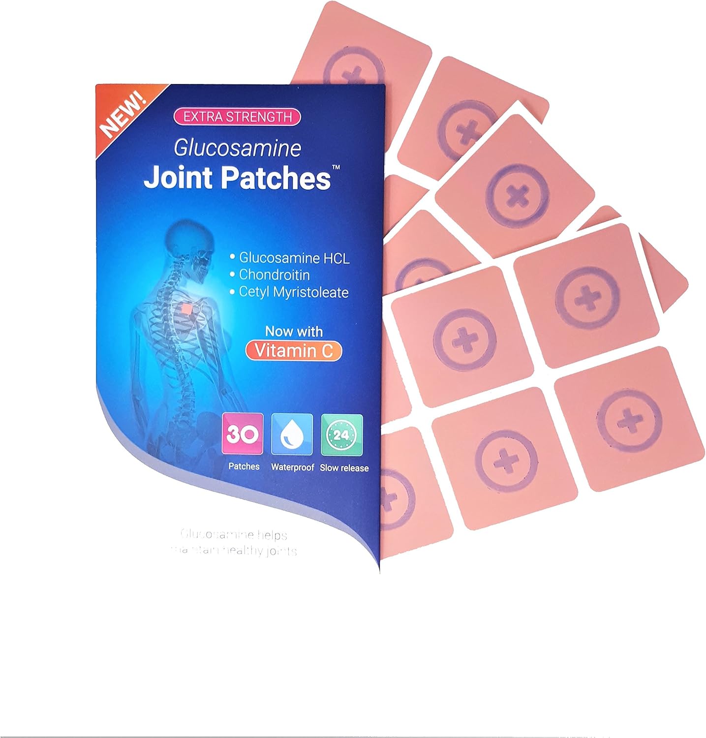 Glucosamine Joint Patches for Healthy Joints (30 Days