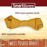 SmartBones 8 Mini Sweet Potato Bones Dog Treats Rawhide Free Chews view 4