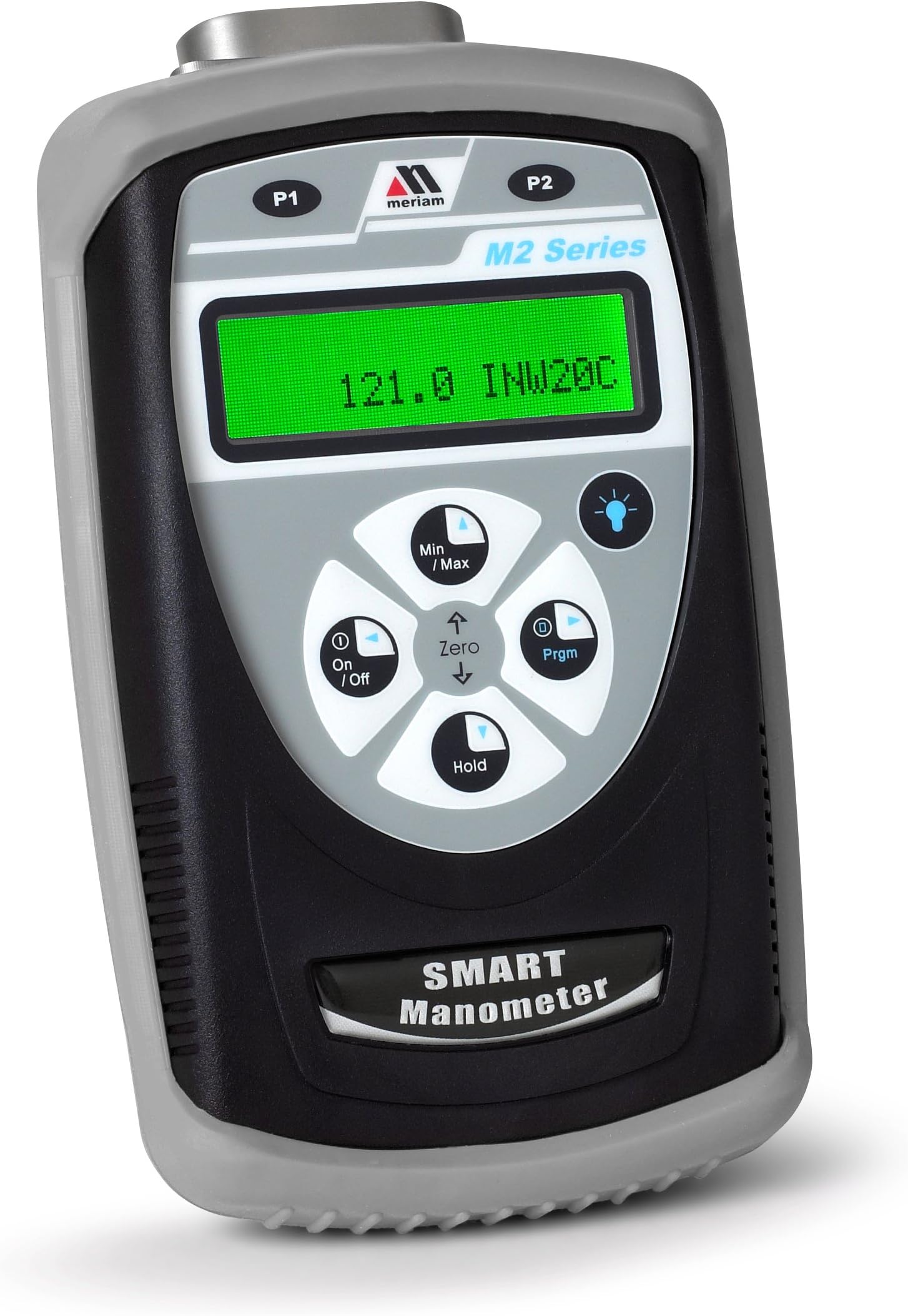 Meriam ZM200LA Series Lab Standard Smart Manometer, 0-100 psi Range, -0.01% Accuracy, 1/8" NPT Female Connection
