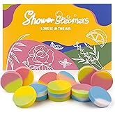 leoce Shower Steamers Multi-Quantity Packed Women/Men Gift Set Aromatic Shower Bombs, Individually Wrapped Tablets for Mother's Day & Anniversaries (15pcs)