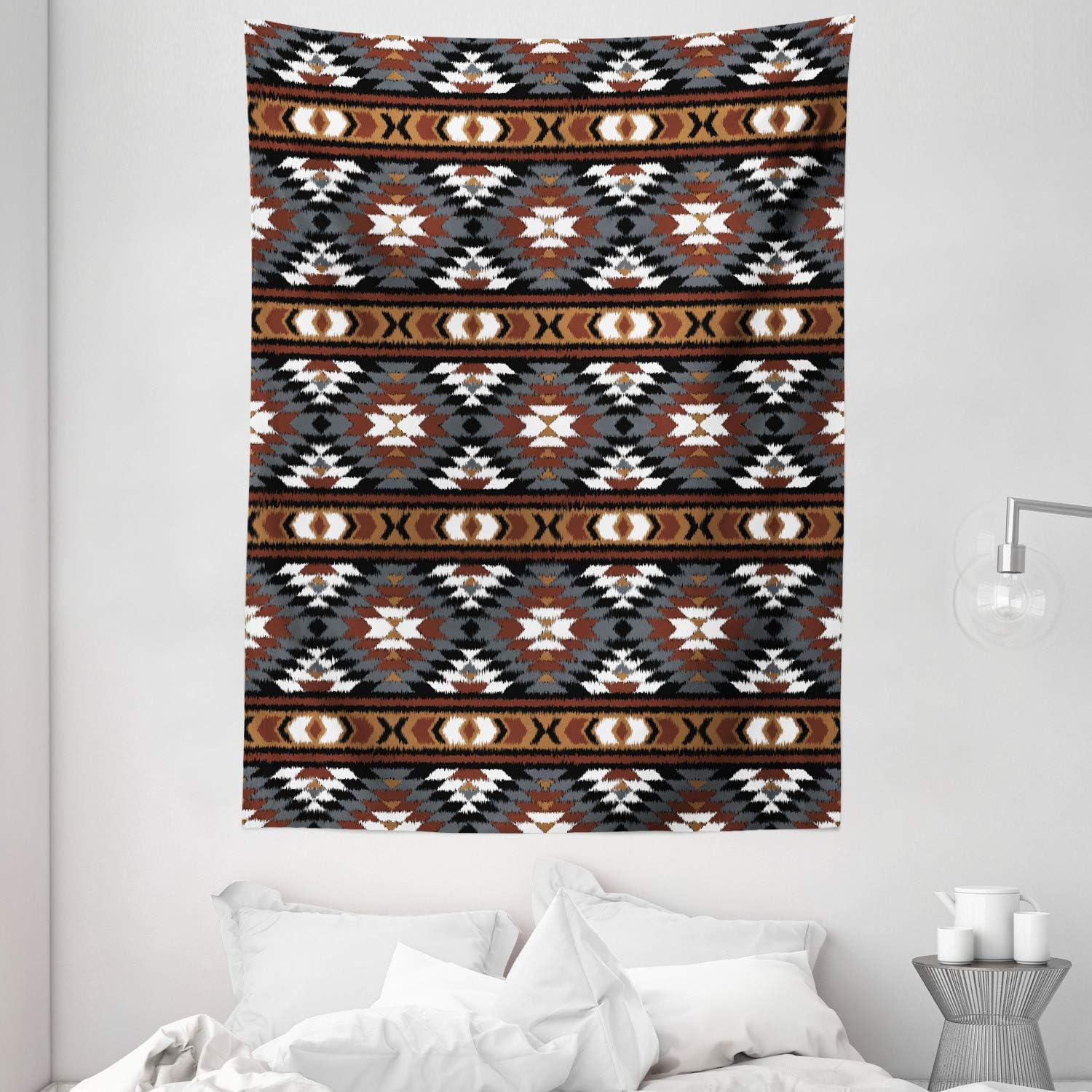 Lunarable Aztec Tapestry, Mesoamerican Culture Inspired