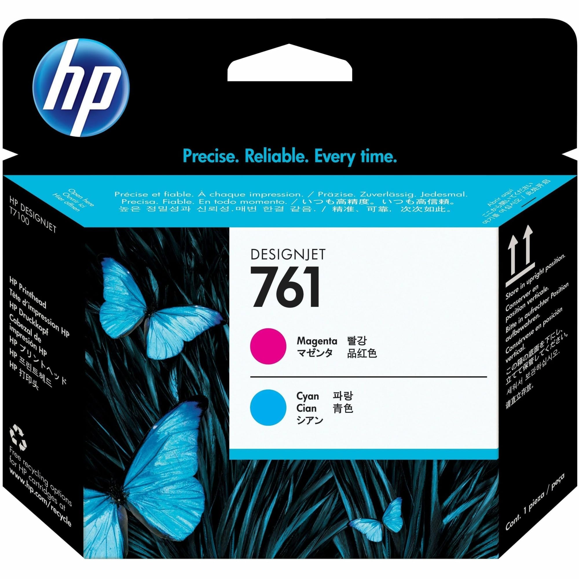 HP 761 Designjet Printhead - Magenta/Cyan