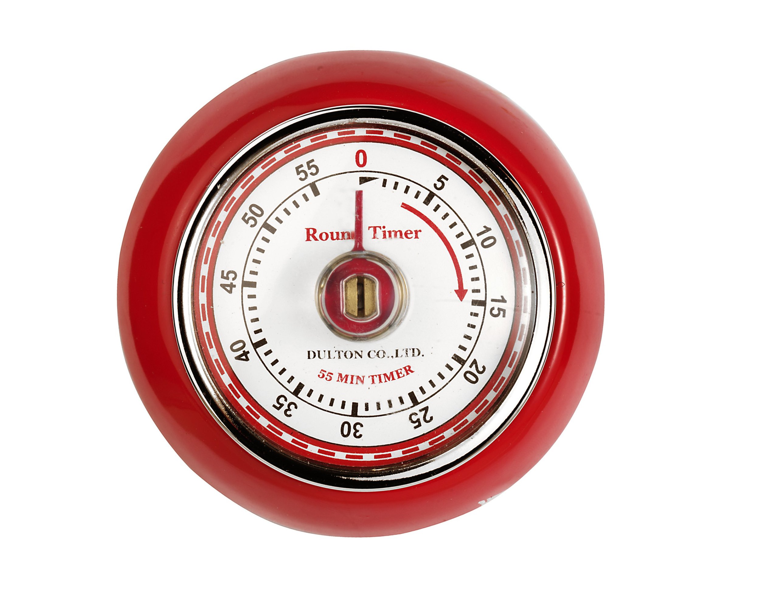 Eddingtons Retro Magnetic Timer Red
