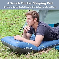 TEIVUL Sleeping Pad for Camping,Self Inflating