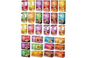 Nairn's PICK ANY 6 Gluten Free & Non-Gluten Free Oat Biscuits, Oatcakes, Crackers, Flatbreads. Flavours inc. Chocolate chip, 