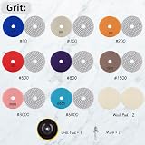 Heatigo 11Pcs Diamond Polishing Pads Kit 4 Inch Granite Marble Concrete view 4