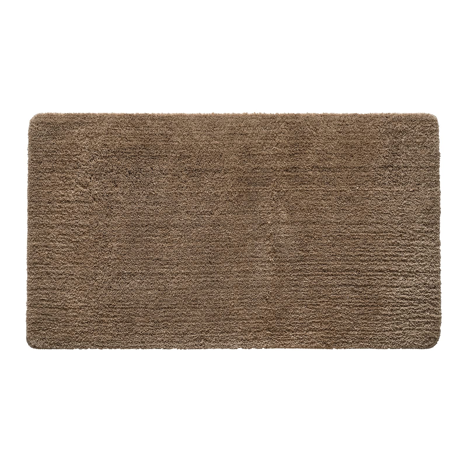 MIULEE Bath Mats Non Slip Bathroom Mats Shower Mat Absorbent Rug Large Rug Door Mat Inside Kitchen Rugs Carpet for Bathroom Bedroom Kitchen Entrance 70x120 cm Brown