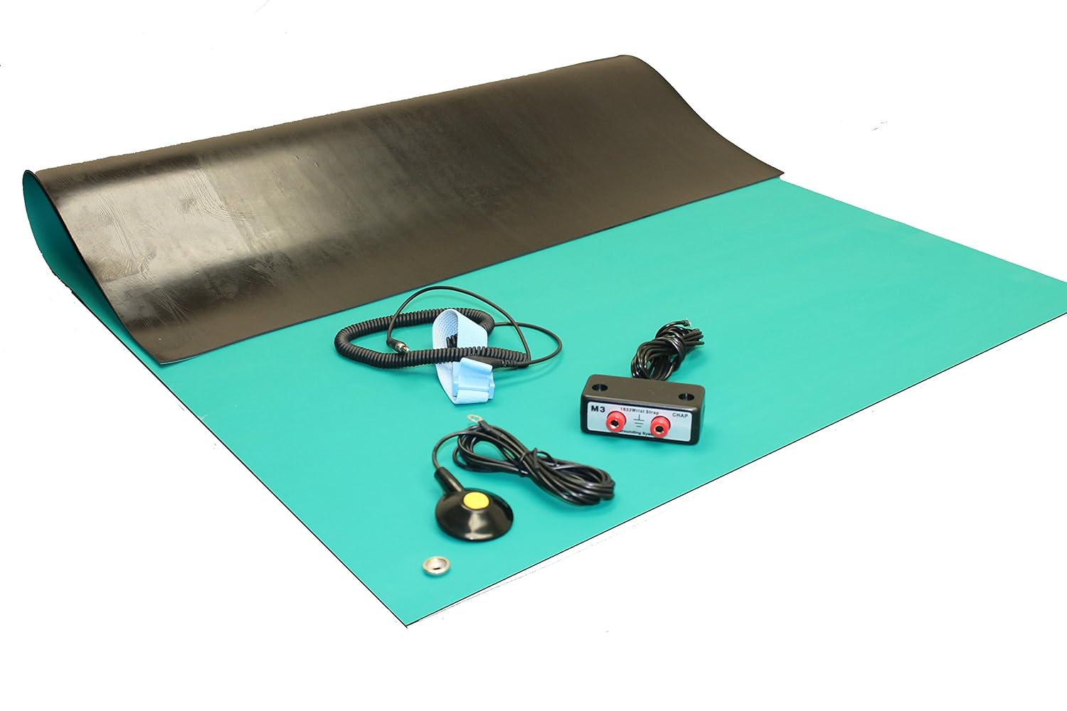 Rubber ESD AntiStatic HIGH Temperature Soldering MAT KIT24" X 36" (2