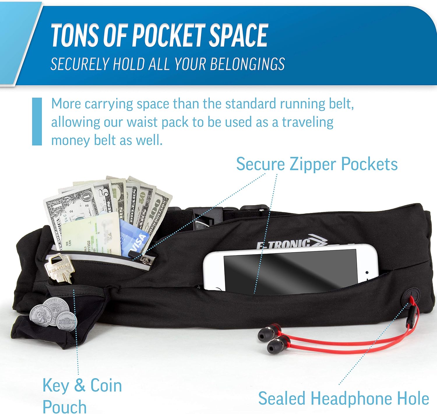 e tronic edge running belts