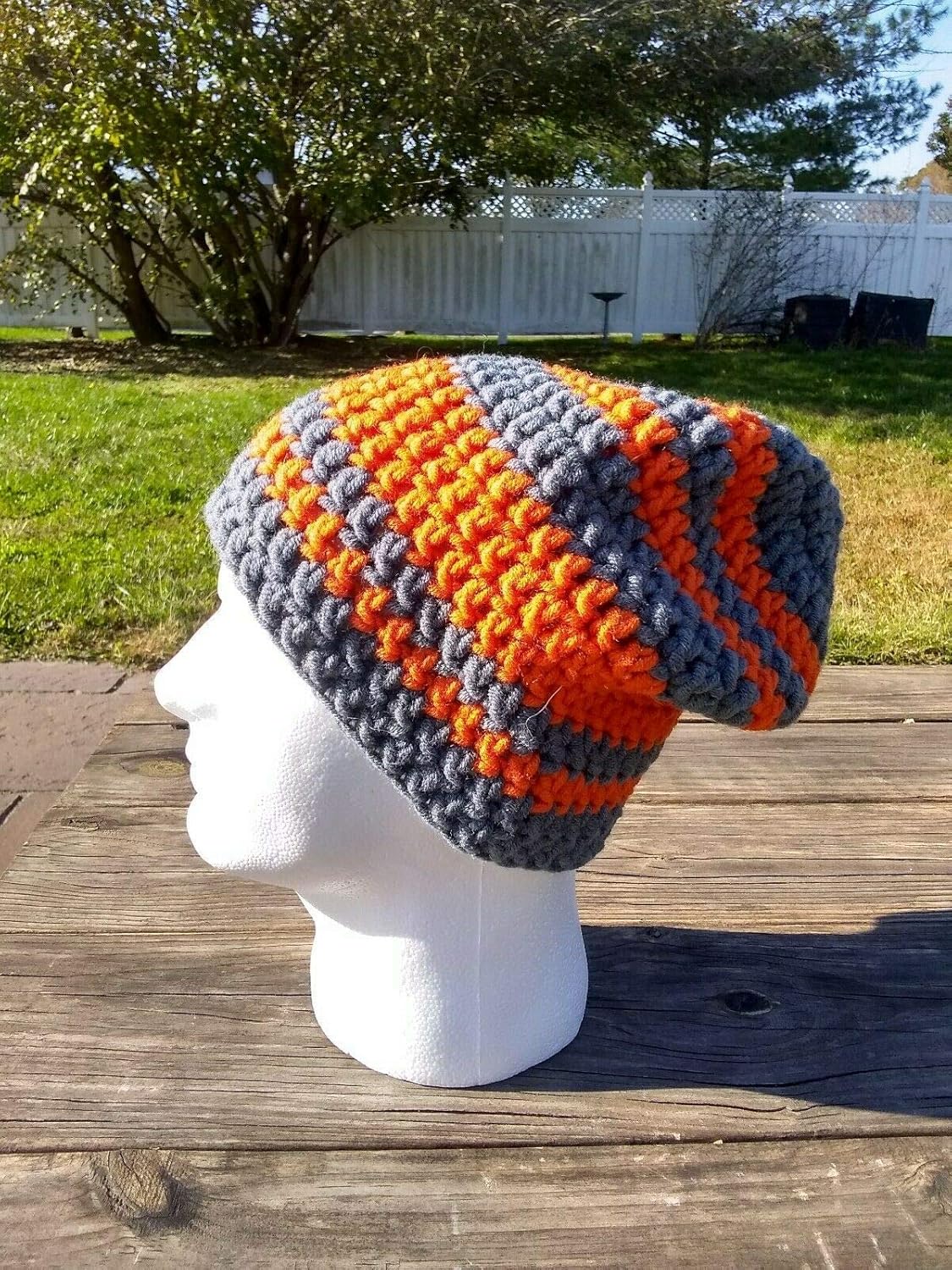 mens crochet slouch hat pattern