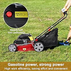 Self-Propelled Gas, 141cc Gas-Powered Push Mower