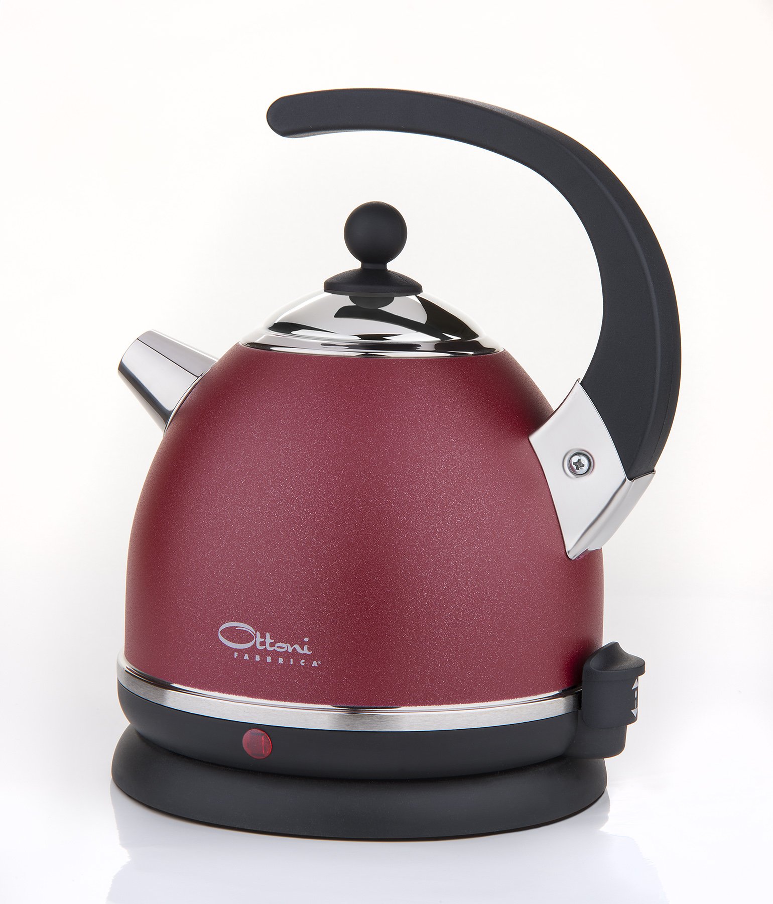 Ottoni Fabbrica Electric Kettle Stainless Steel Designed and Made in