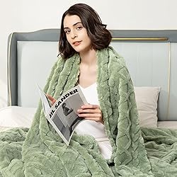 Aganear Fleece Blanket Queen Size - Plush Fuzzy
