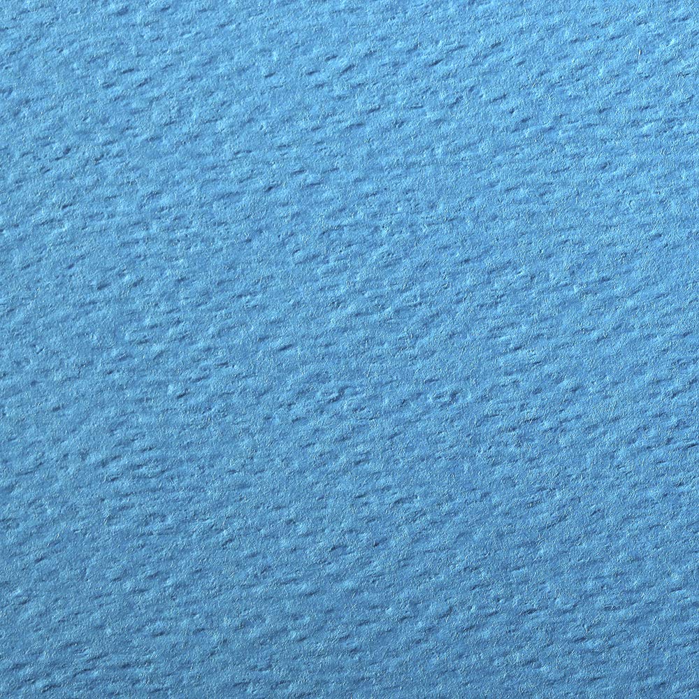 Clairefontaine - Ref 93779C - Etival Coloured Grained Drawing Paper (24 Sheets of Paper) - 50 x 65cm - 160gsm Cellulose Art Paper - Turquoise - Acid Free, pH Neutral