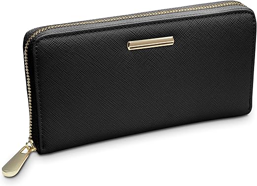Code Promo Mes Bagages Point Noir TRAVANDO Portefeuille pour femme Grand Noir: Amazon.fr: Bagages