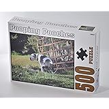 Pooping Pooches Gag Gift - 500 Piece Jigsaw Puzzle