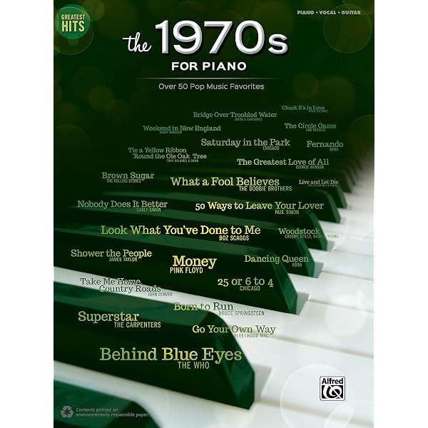 Greatest Hits - The 1960s for Piano: Over 40 Pop Music Favorites