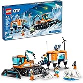 LEGO City Arctic Explorer Truck and Mobile Lab 60378 City Exploration Building Toy Set for Ages 6+, Includes a Tracked Vehicl