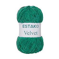 Estako Velvet Chenille Blanket amigurumi Yarn for