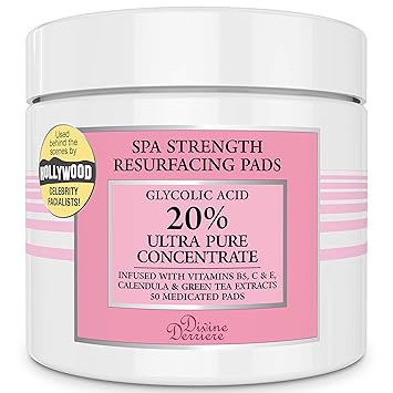 20 glycolic acid pads