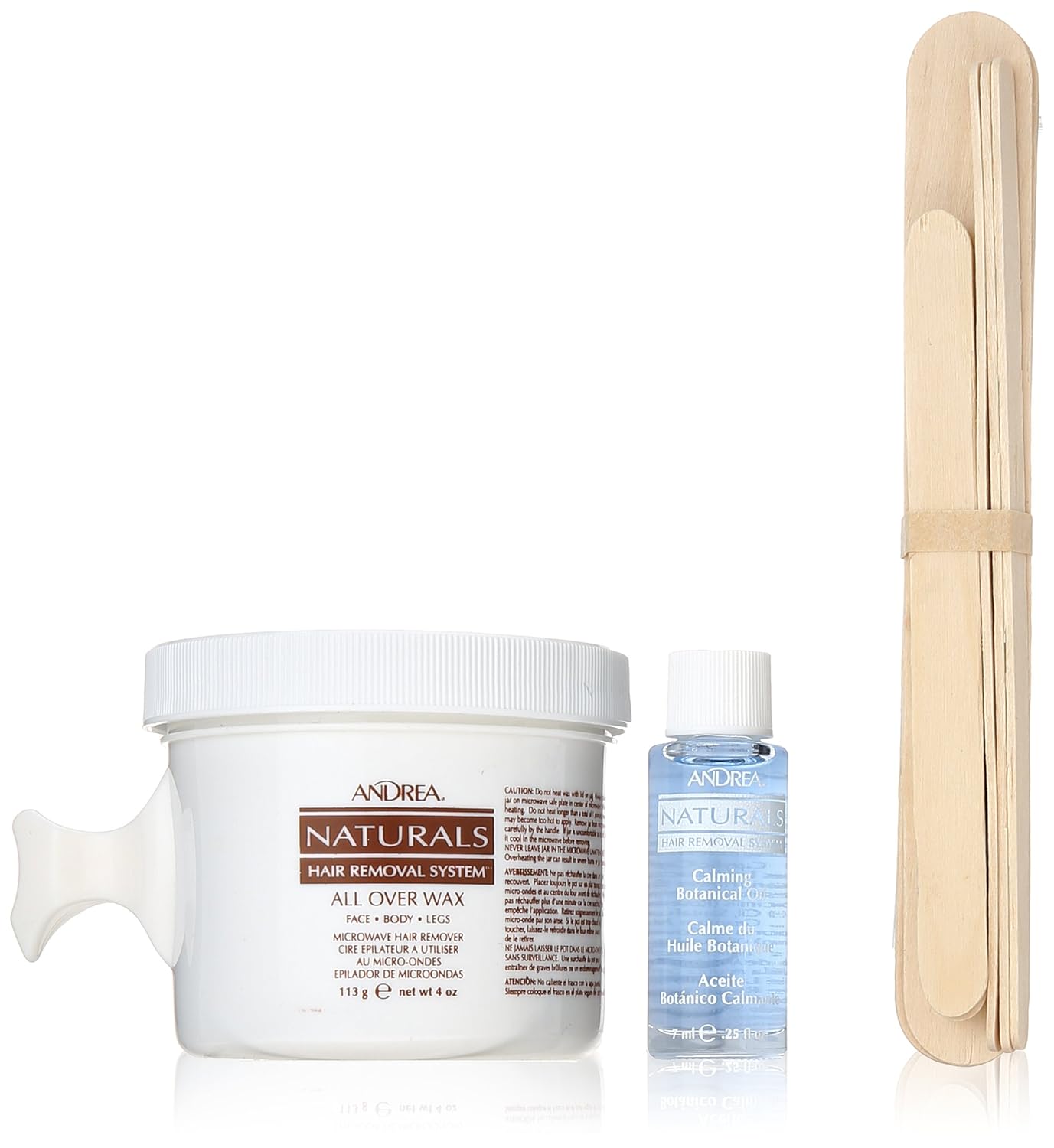 Amazon.com: Andrea Naturals Hair Removal System All Over Wax ...