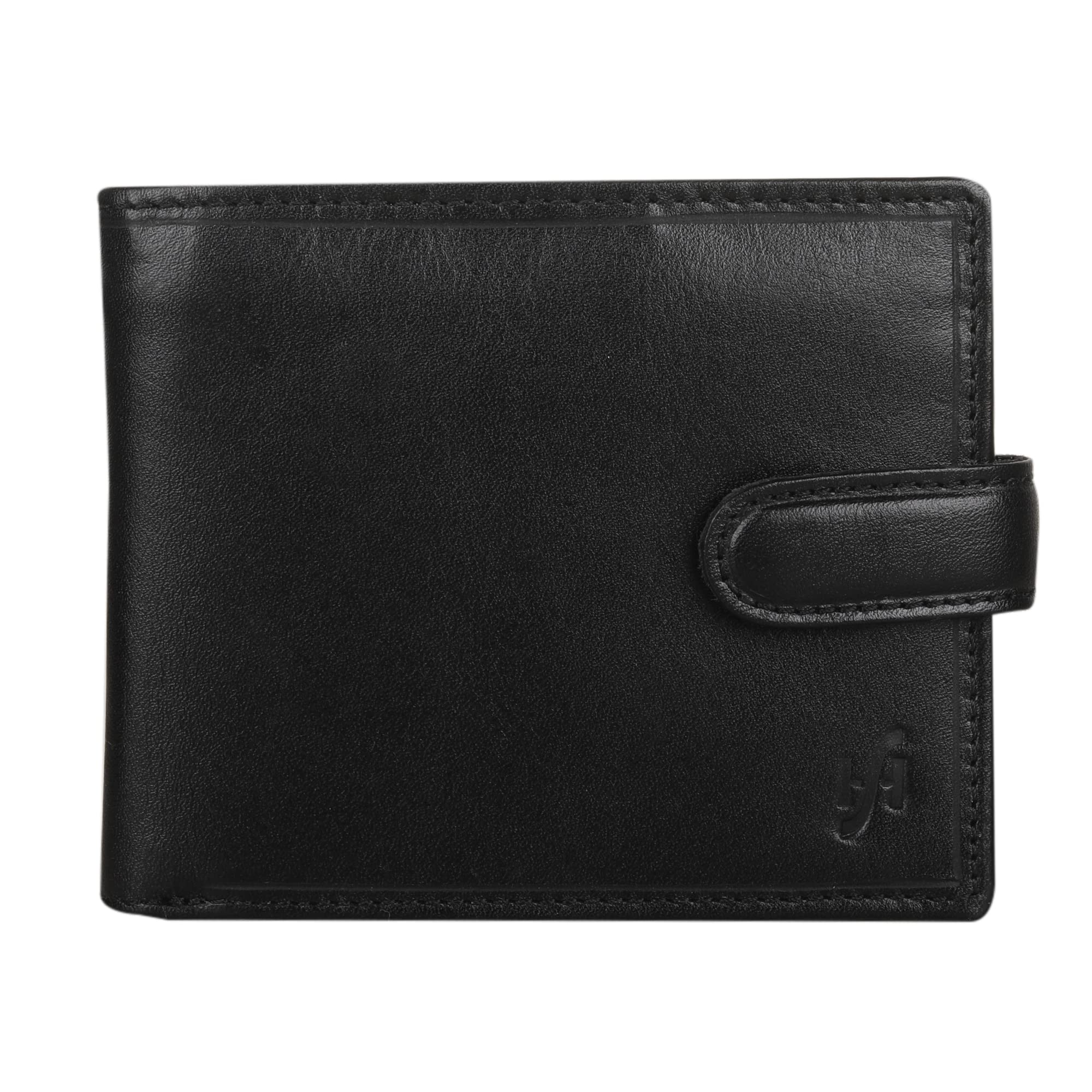 STARHIDE Wallets Men RFID Blocking Contactless Protection Slim Genuine Leather Bifold Wallet with Zip Coin Pocket Gift Boxed 1100 (Black VT) โ image 1