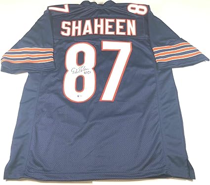 Chicago bears autographed jersey Clearance